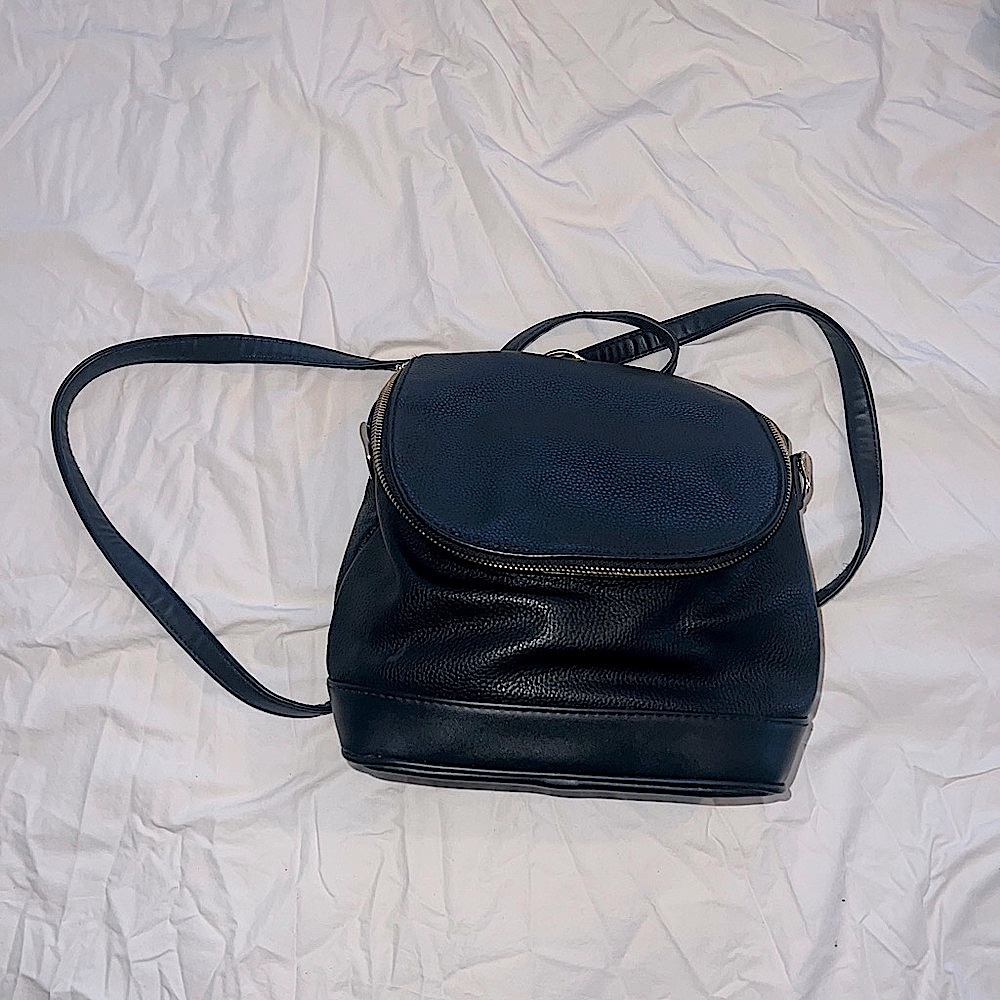H&M small black backpack/purse